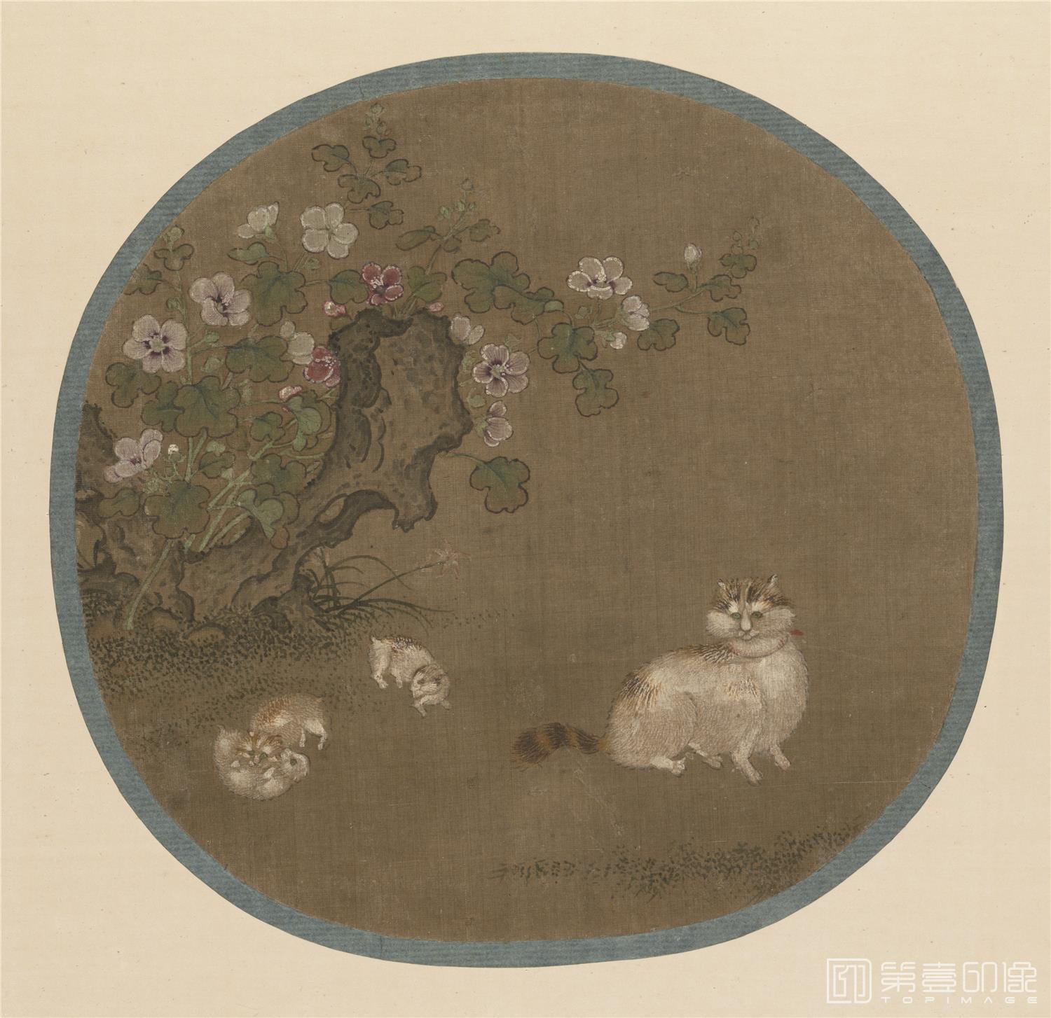 国画-麝香图