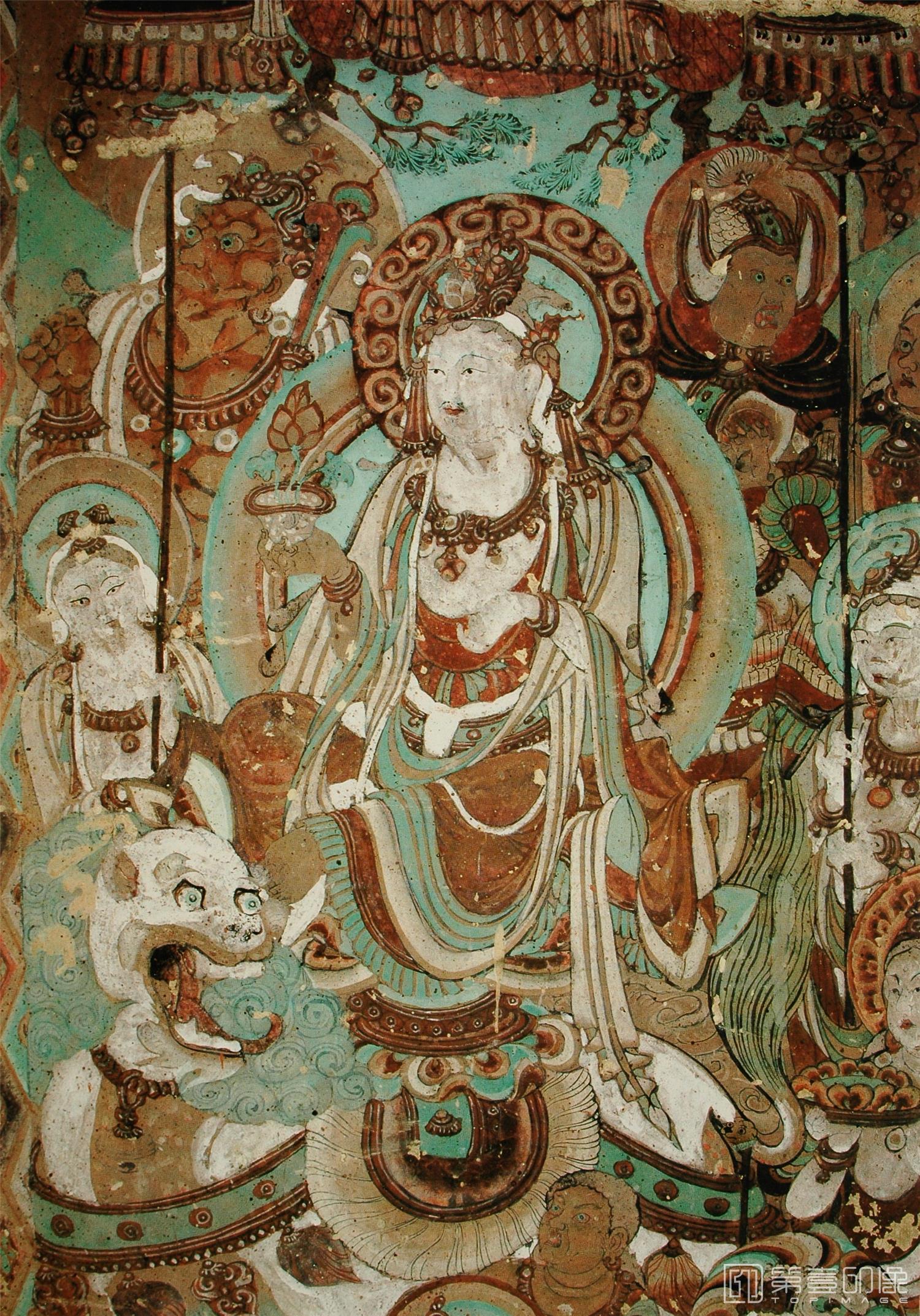 壁画-敦煌莫高窟112窟-016