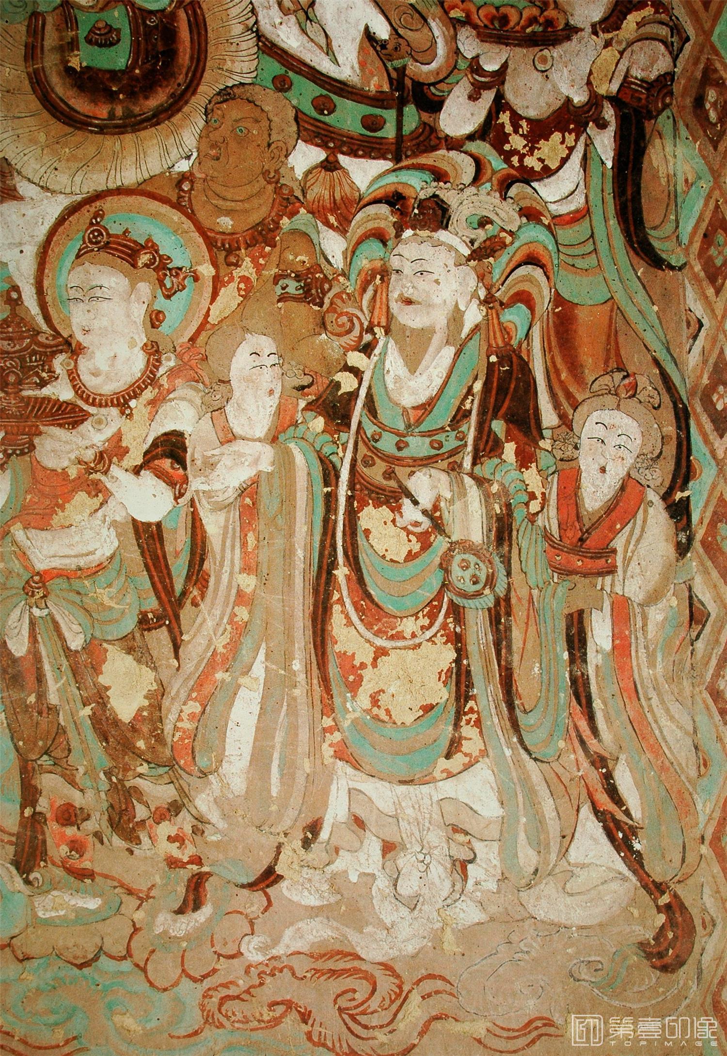 壁画-敦煌莫高窟112窟-018