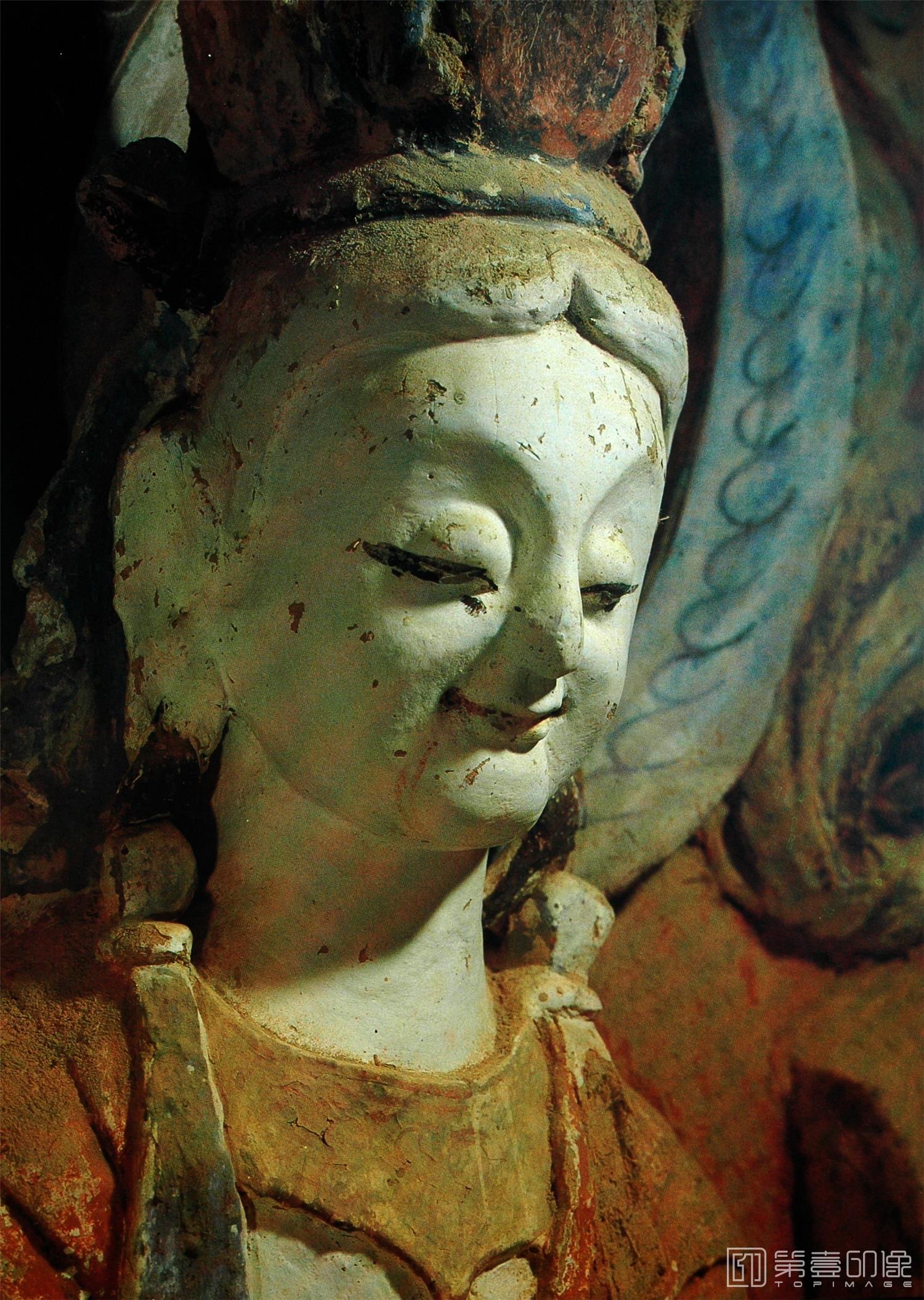 雕塑-敦煌莫高窟290窟-167