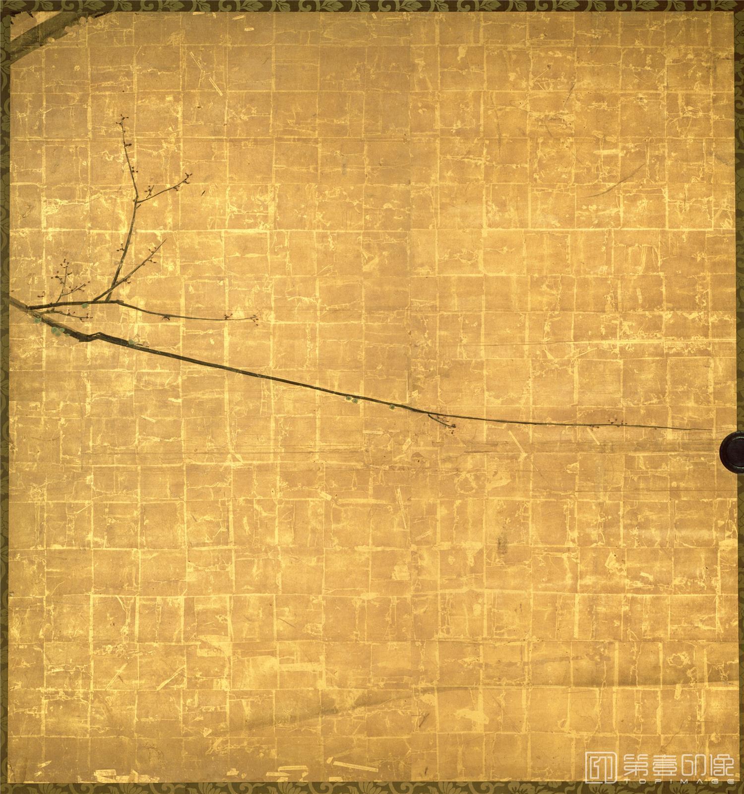 水彩画-日本安土桃山-云谷等颜-梅鸦图册-29x30cm-06