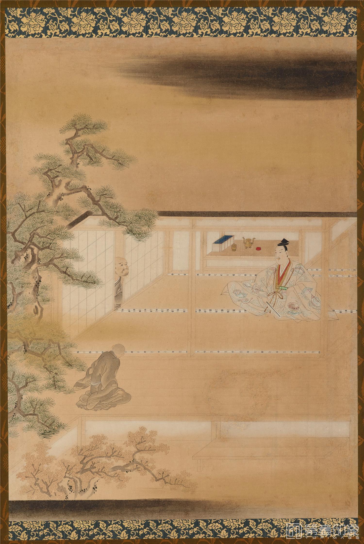 水彩画-日本-江户早期-工笔画册-54x39.4cm-05