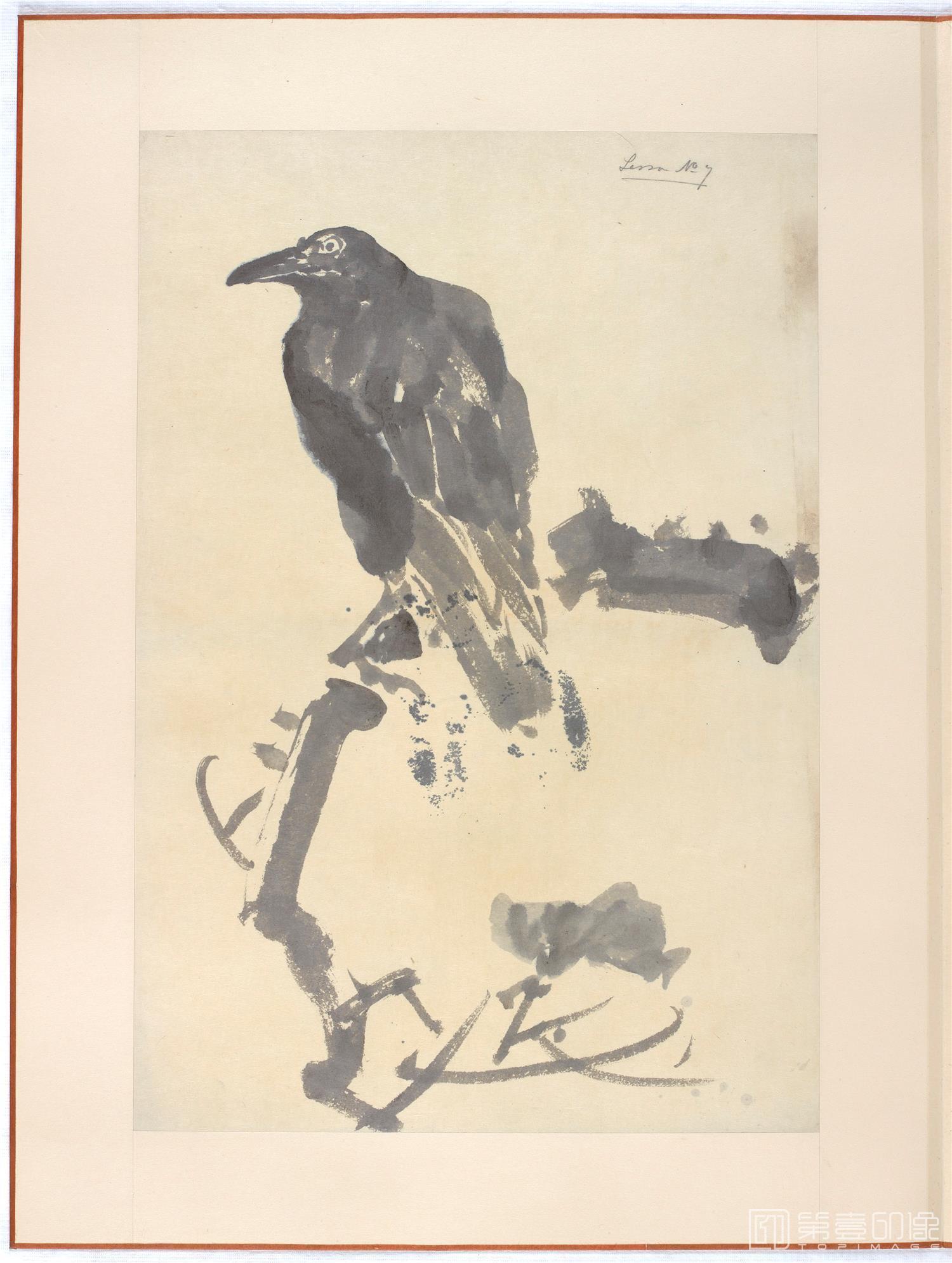 水彩画-日本-江户时代-杂画册-43.8x59.9cm-06