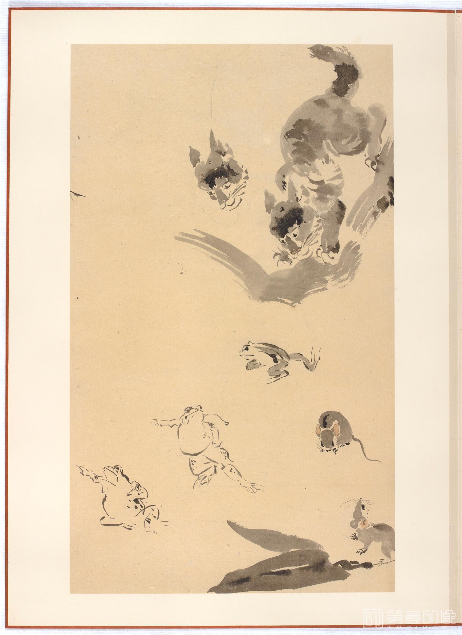 水彩画-日本-江户时代-杂画册-43.8x59.9cm-08