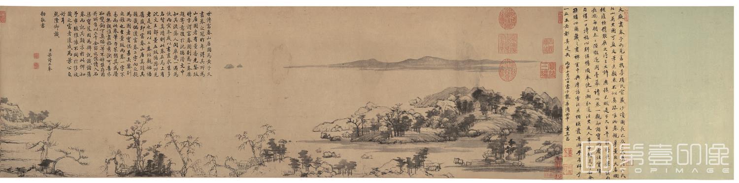 国画-富春山居图-分段-08