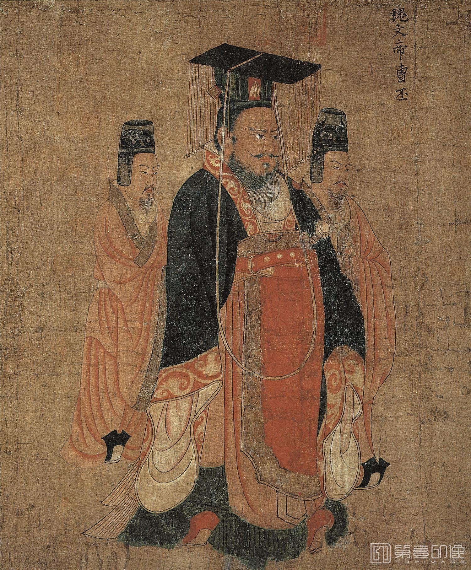 国画-历代帝王图-22.6x27.4cm-11