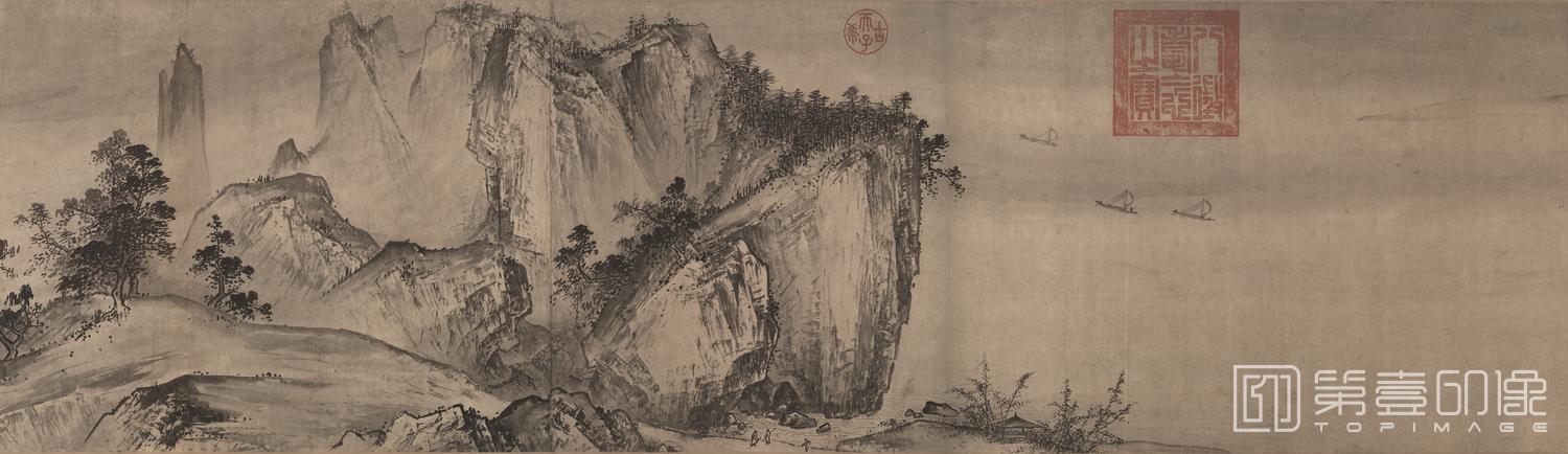 国画-溪山清远图-分段-03
