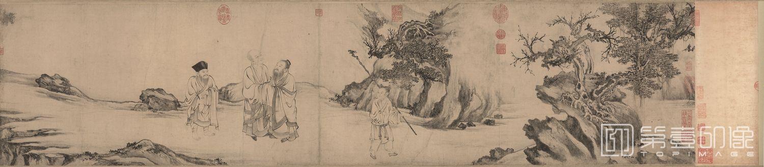 国画-莲社图-分段-01
