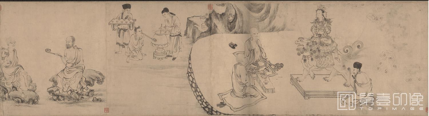 国画-莲社图-分段-04