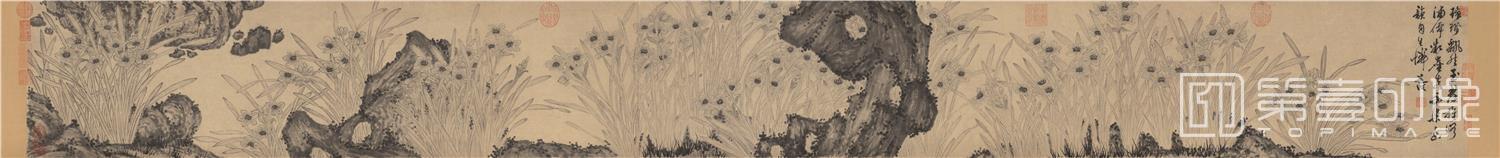 国画-水仙图