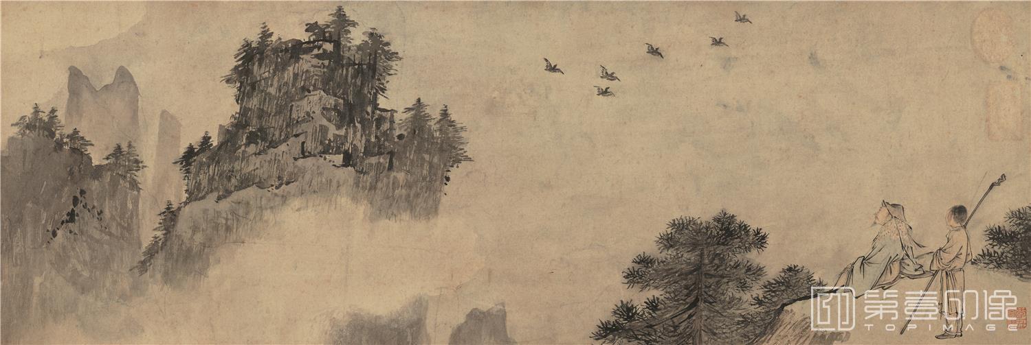 国画-归去来辞图卷纸-04