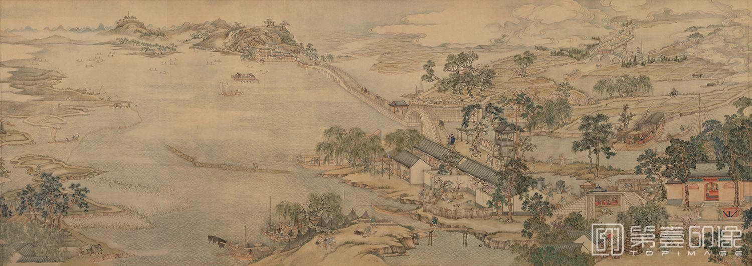 国画-姑苏繁华图卷-分段-05