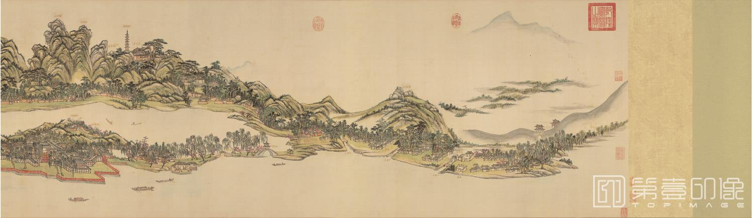 国画-西湖十景-03