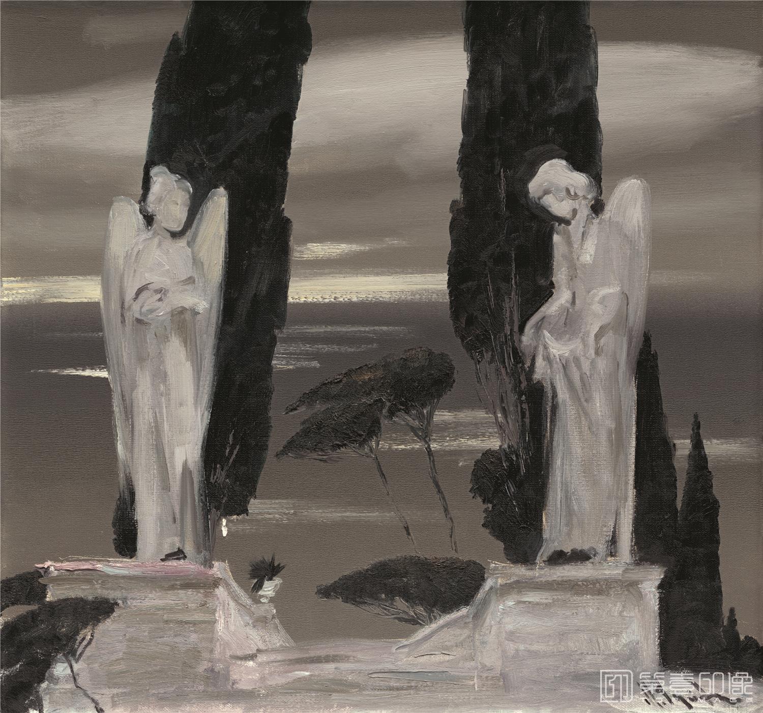 油画-乌克兰-米哈伊尔·顾依达-会晤