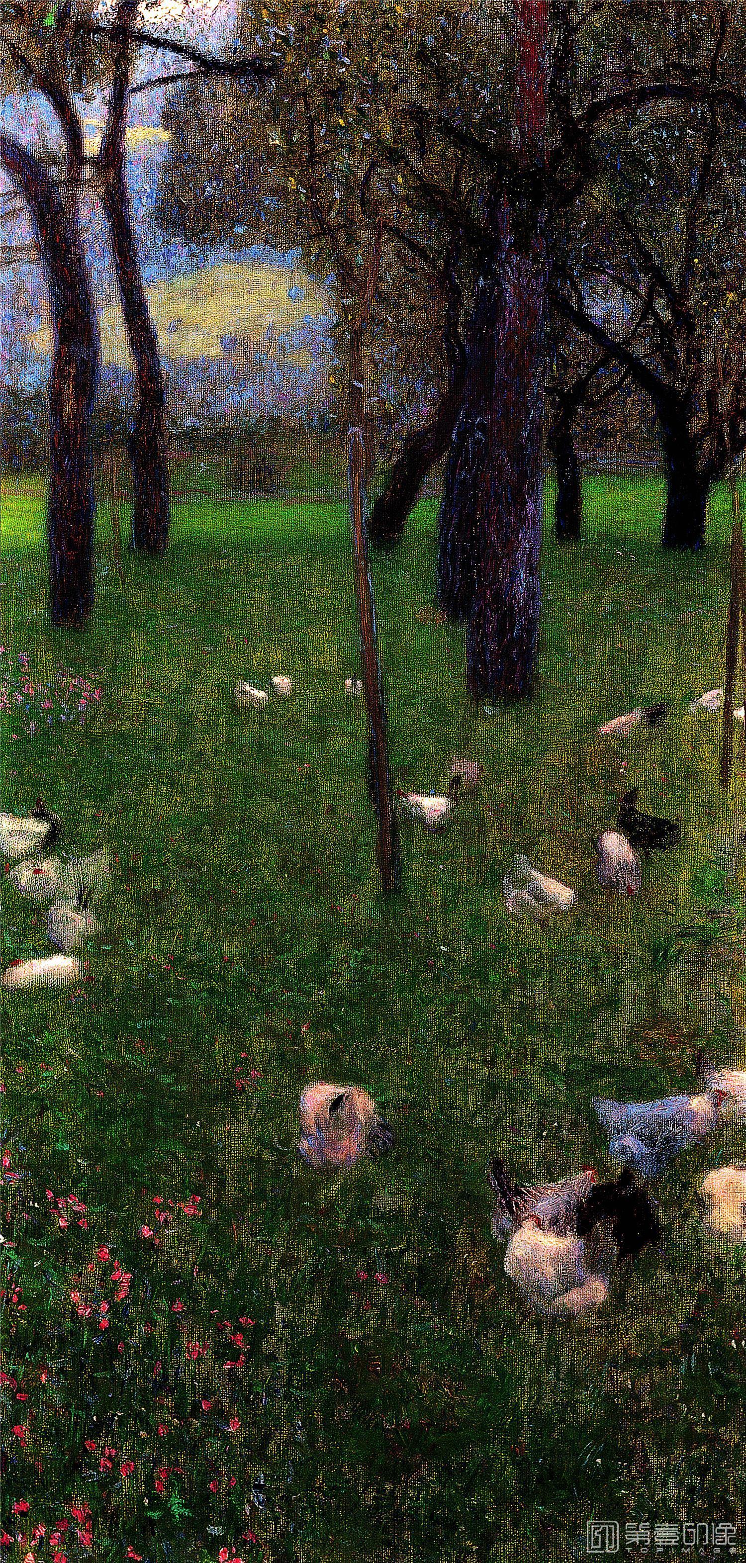 油画-雨后-38x80cm