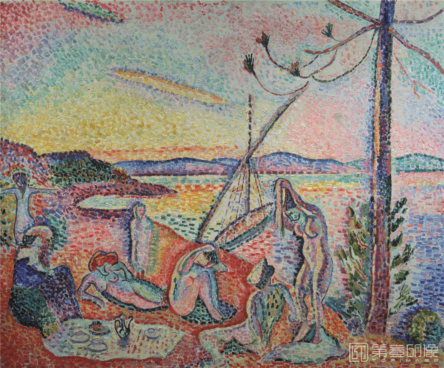 油画-calme et volupte'
