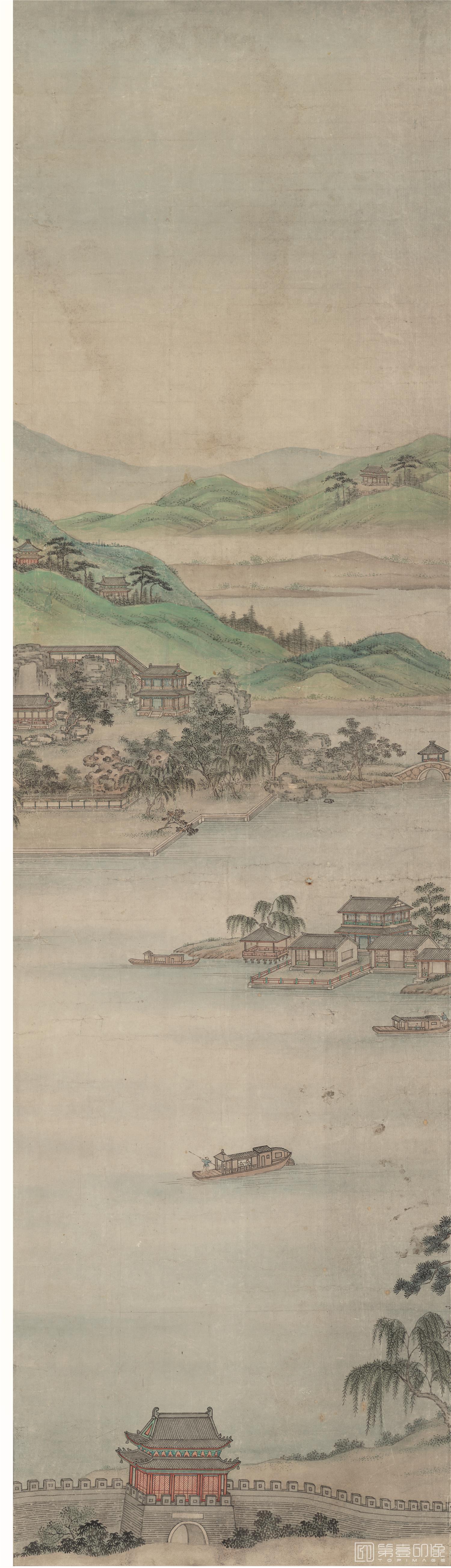 国画-西胡全景通六条屏-02