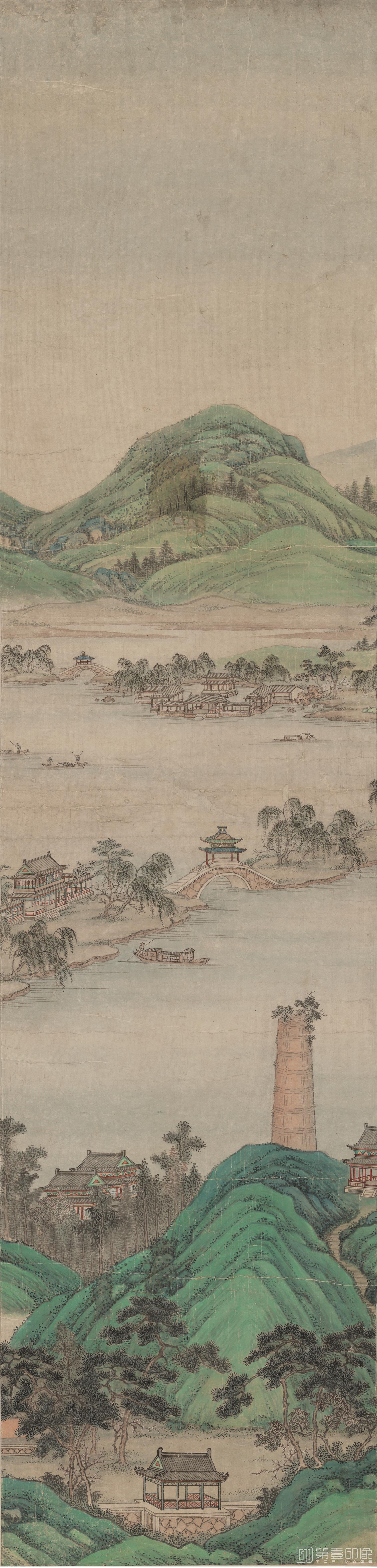国画-西胡全景通六条屏-06