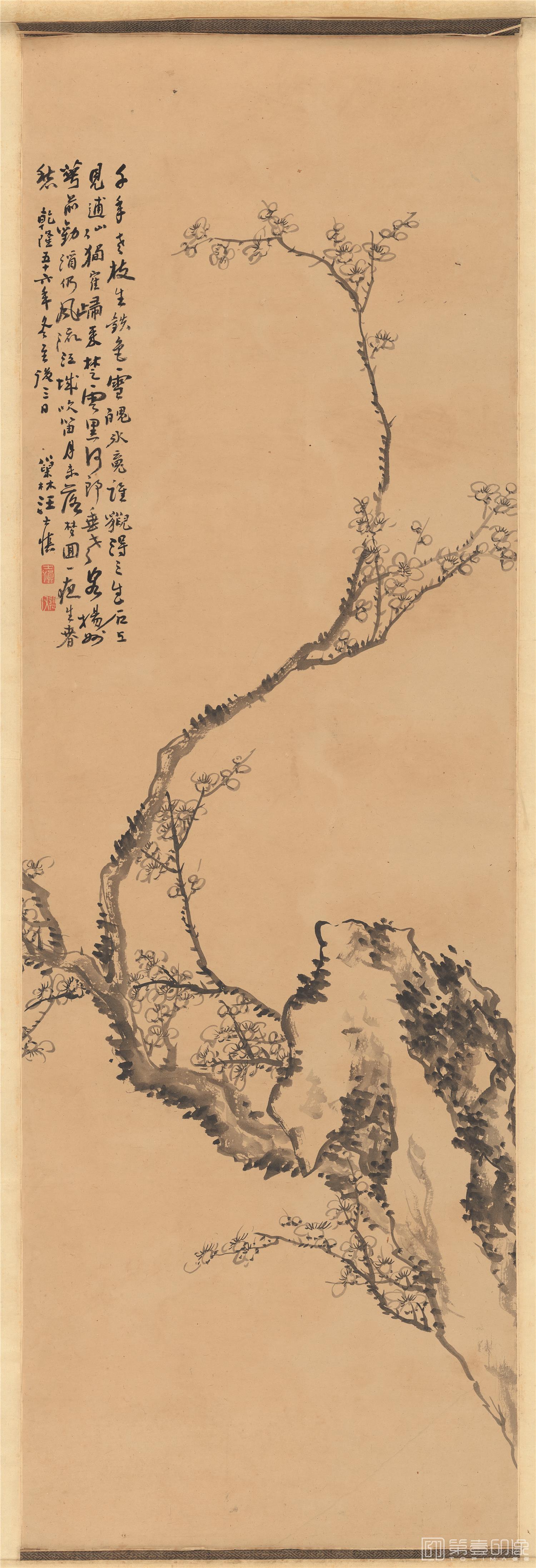 国画-梅花图