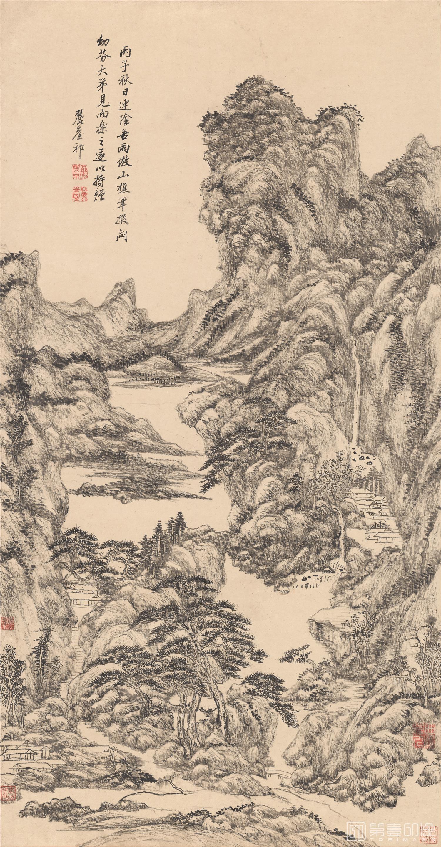 国画-山水-48.8X93.5cm-不带字