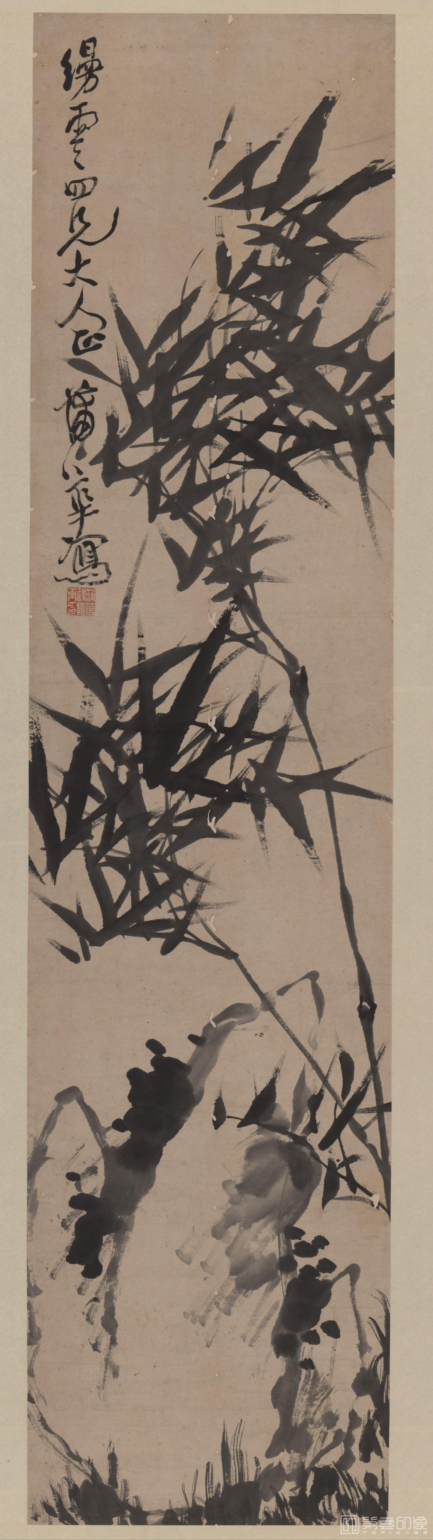 国画-水墨竹子-02