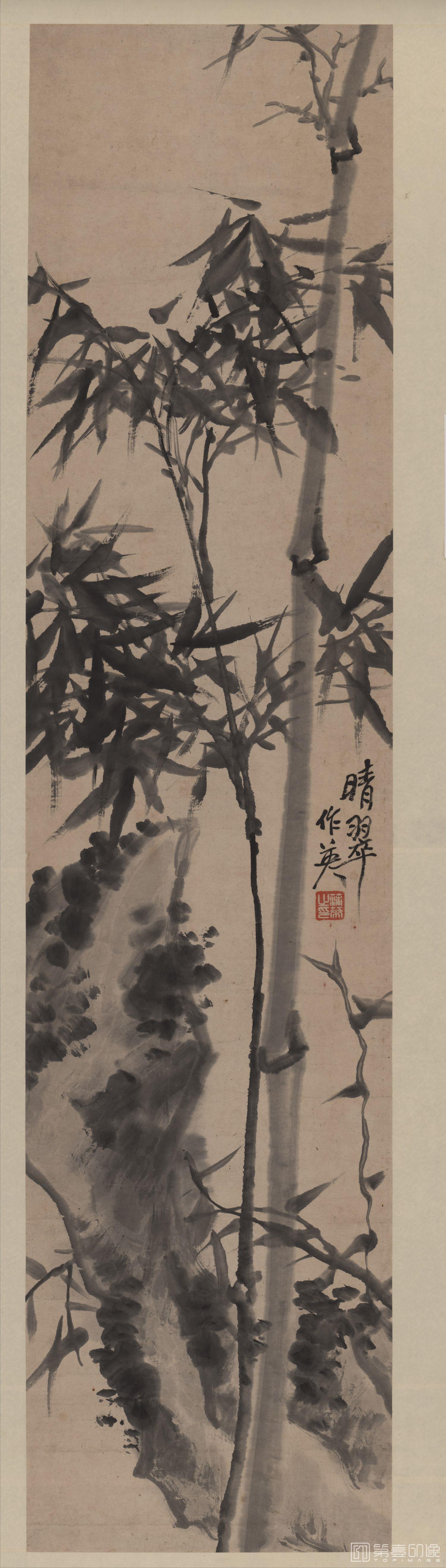 国画-水墨竹子-03