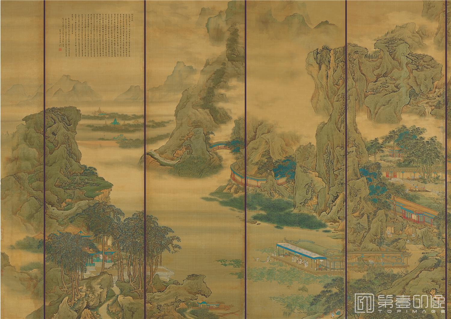国画-阿房宫-60X194cm-02