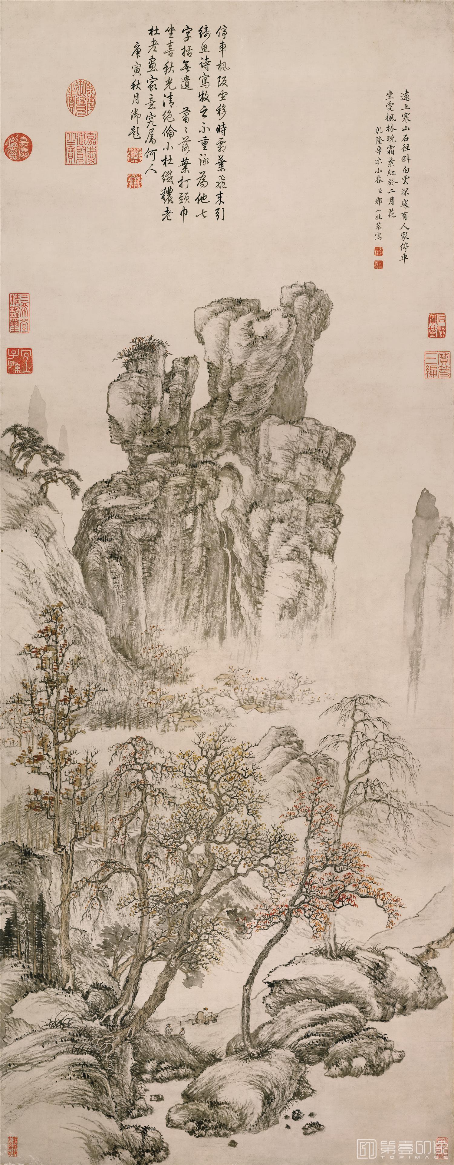 国画-杜牧诗意图