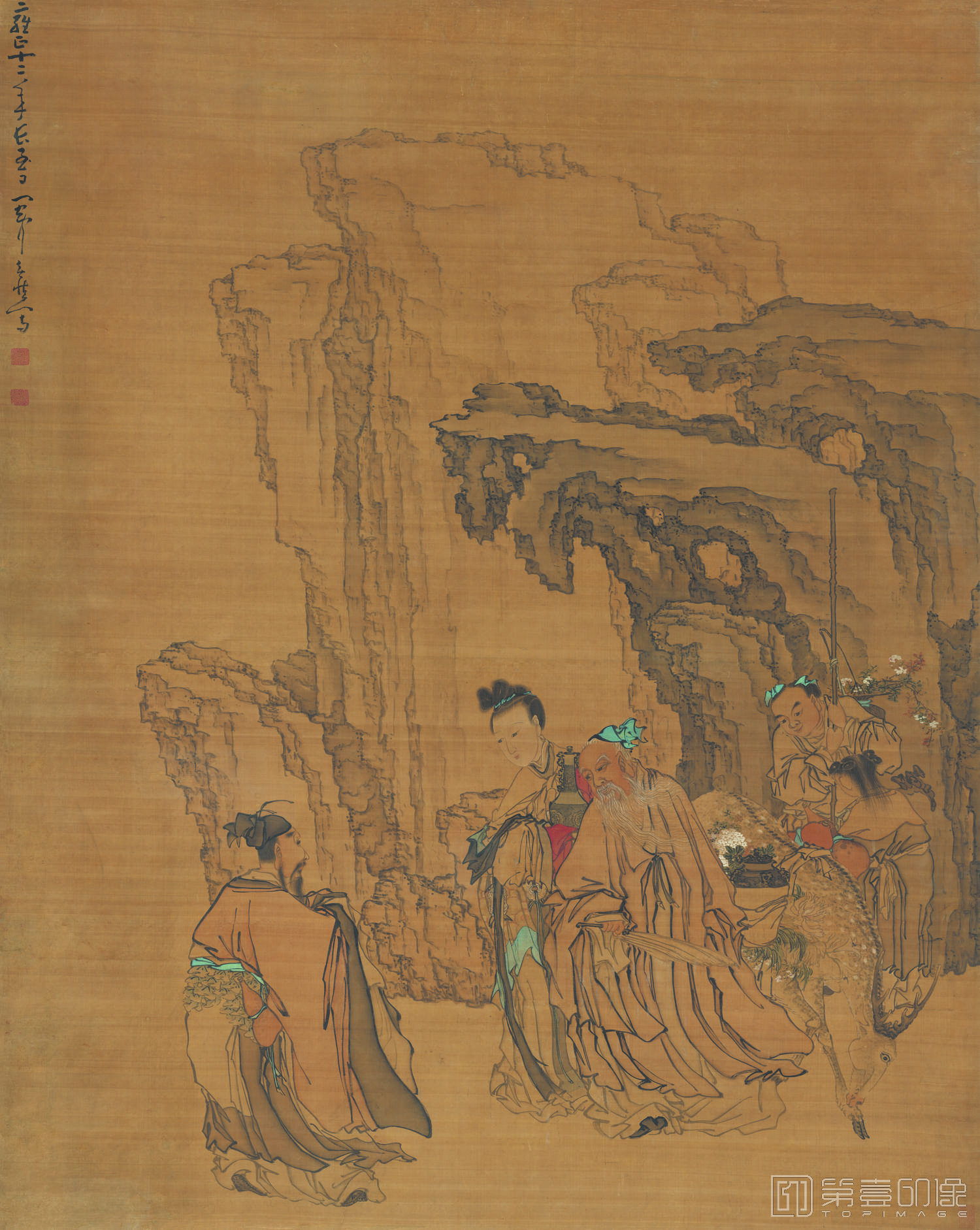 国画-山水人物图-202X161cm-03