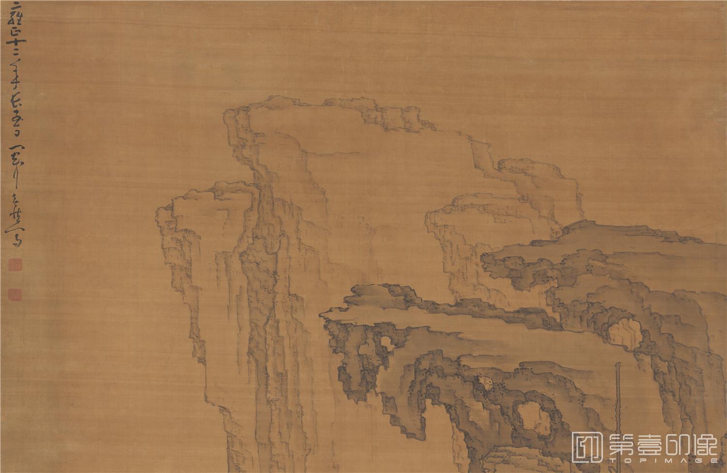 国画-山水人物图-161X105cm-01