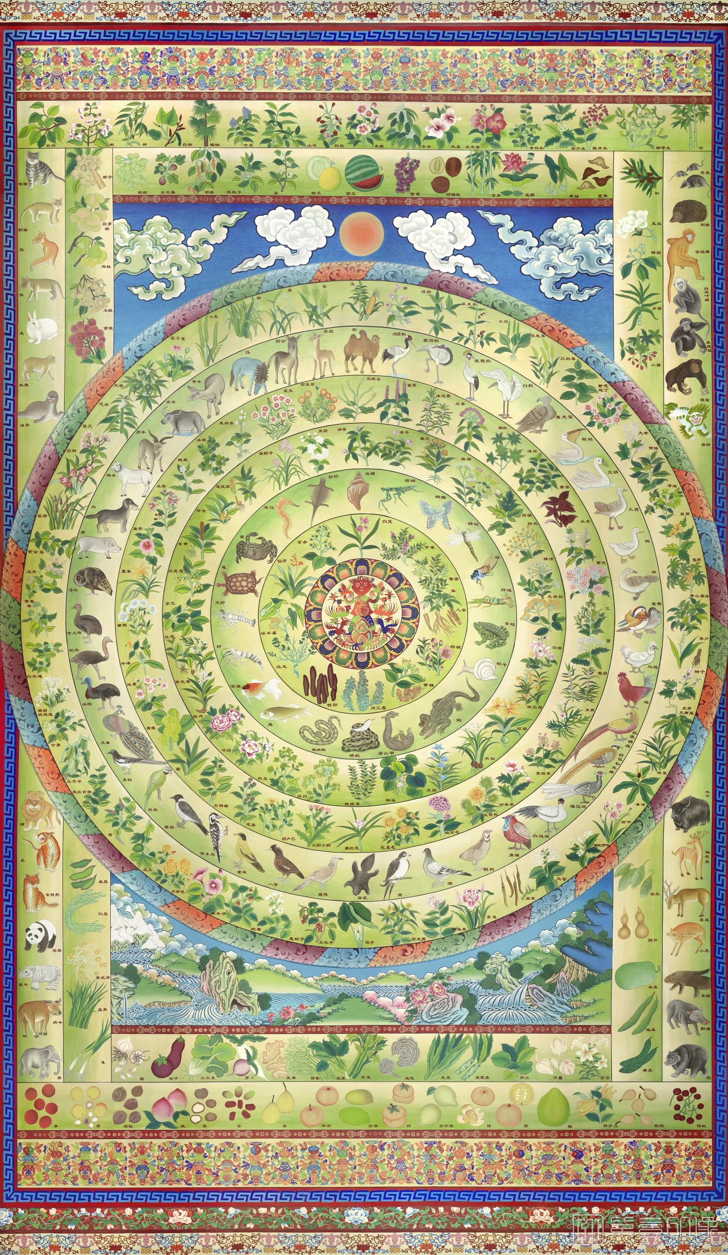 壁画-唐卡-山西唐-500x300cm-01