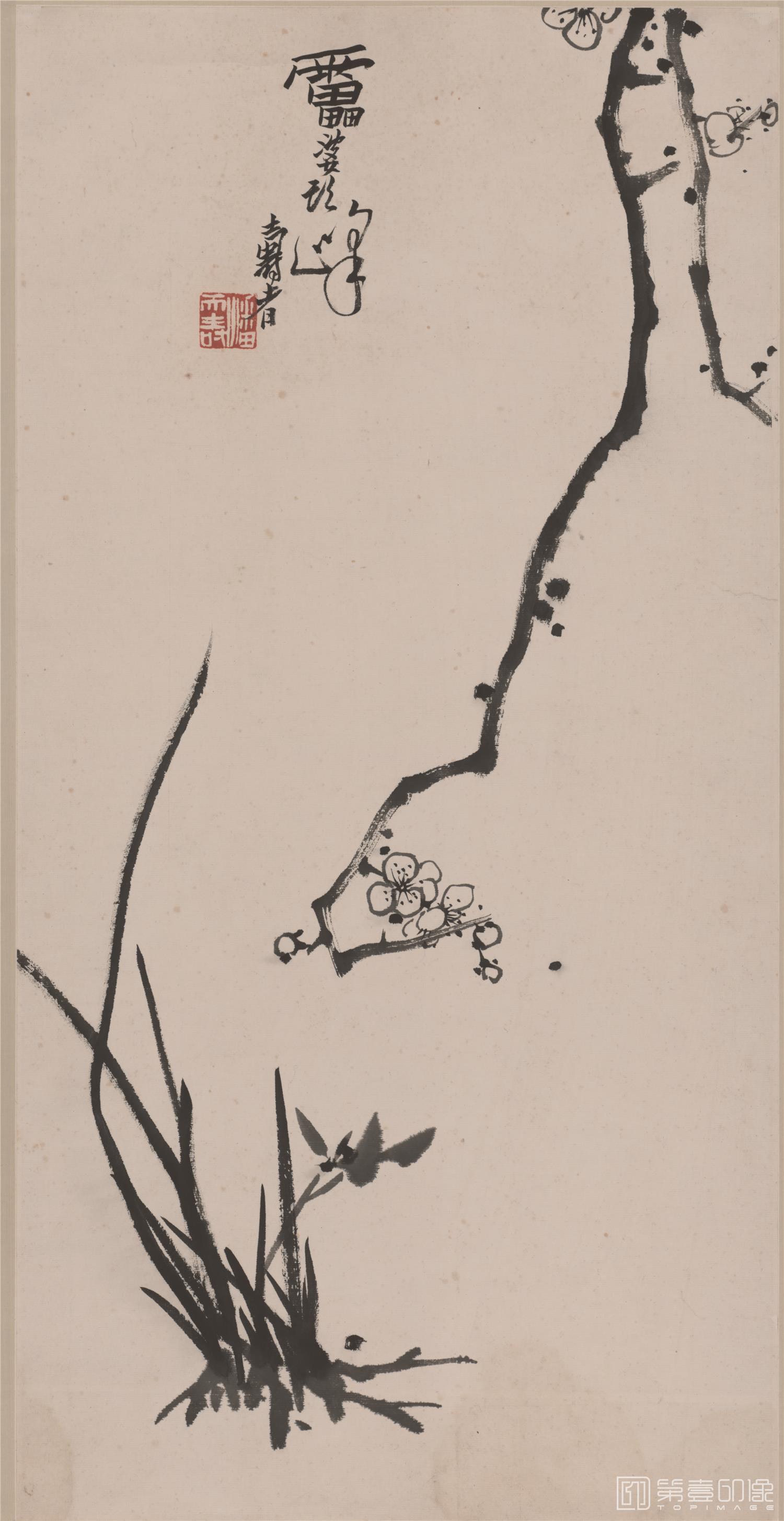 国画-梅花