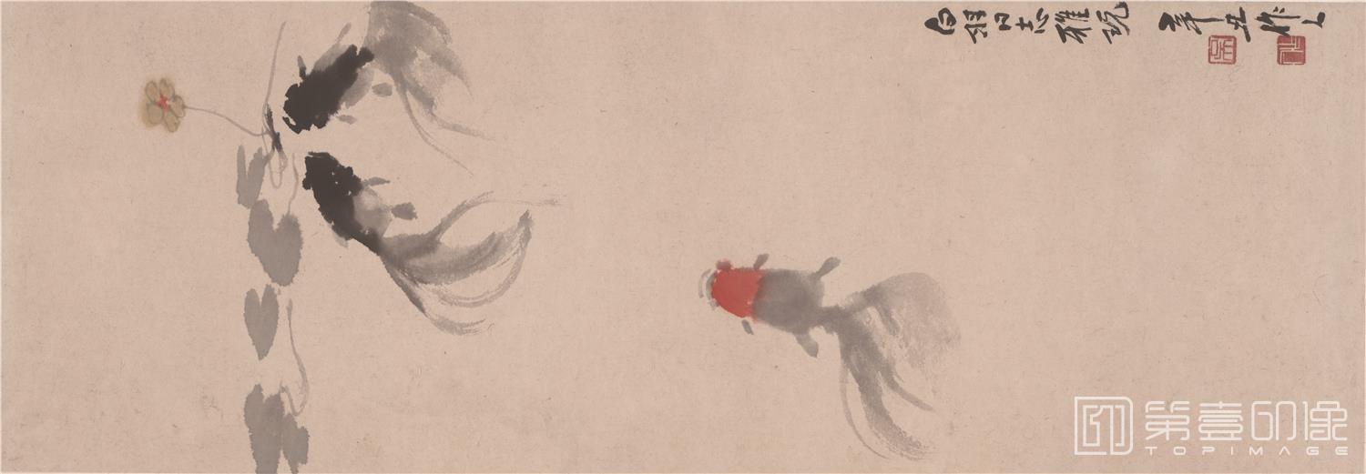 国画-鱼