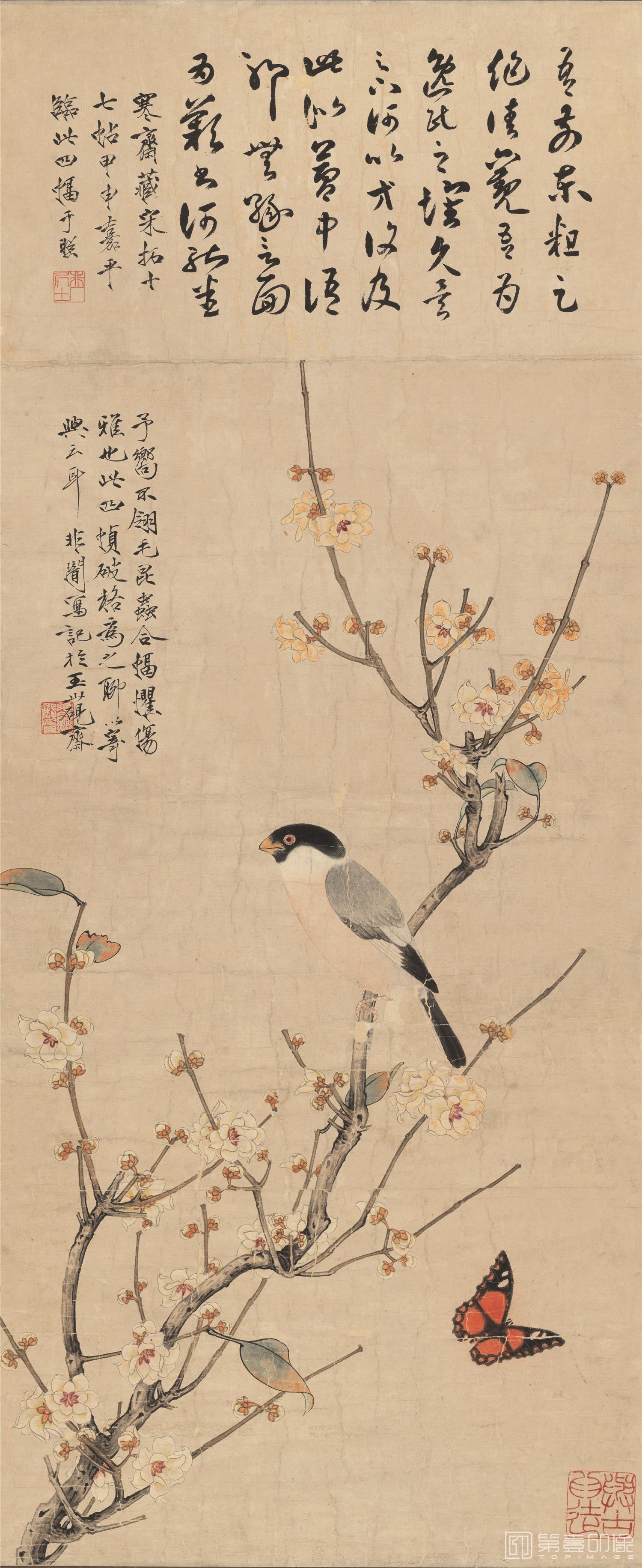 国画-花鸟四条屏-34X83cm-03