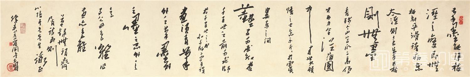 书法-季寿书-145.5X23.9cm