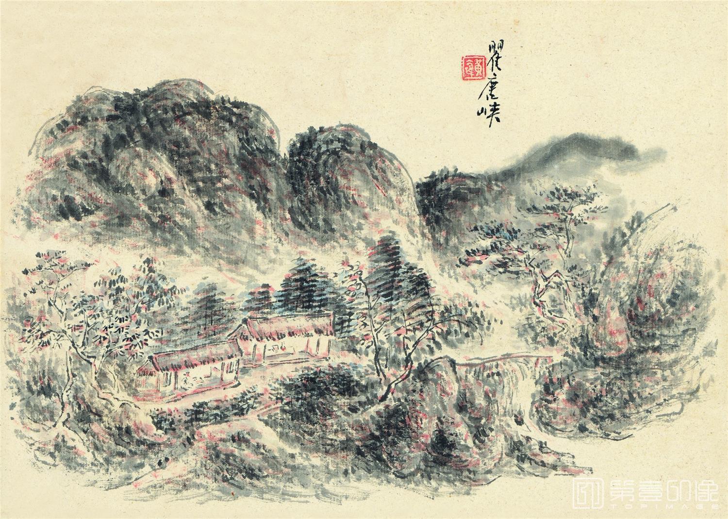 国画-山水册页-23X16.5cm-13
