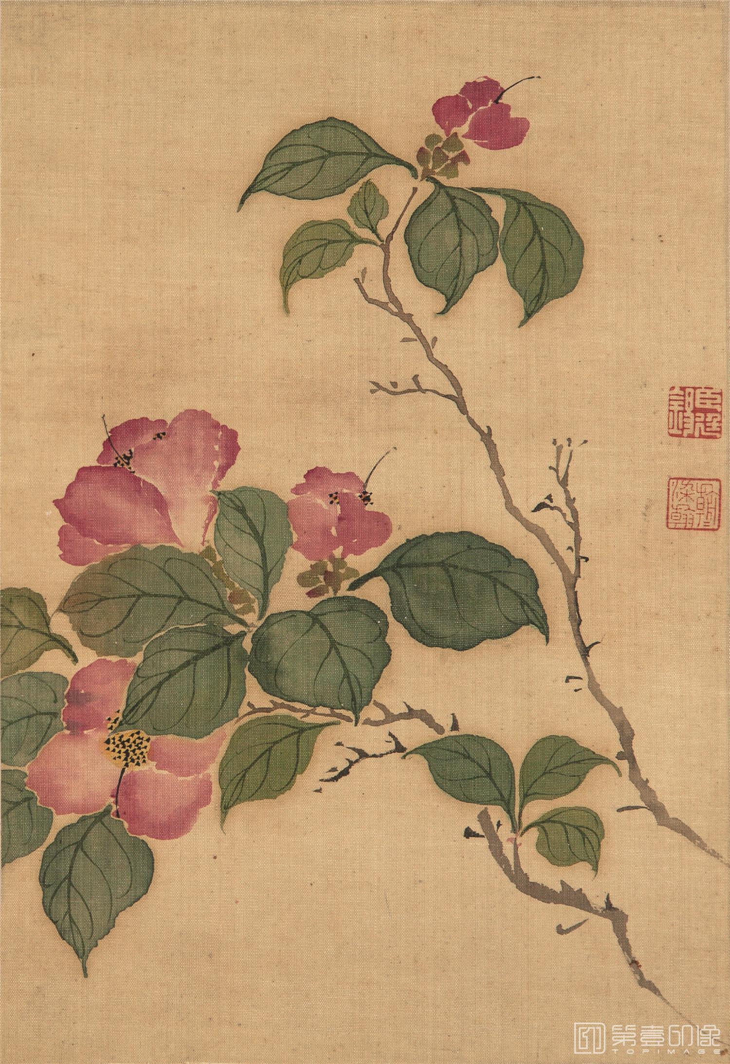 国画-花鸟册页-04