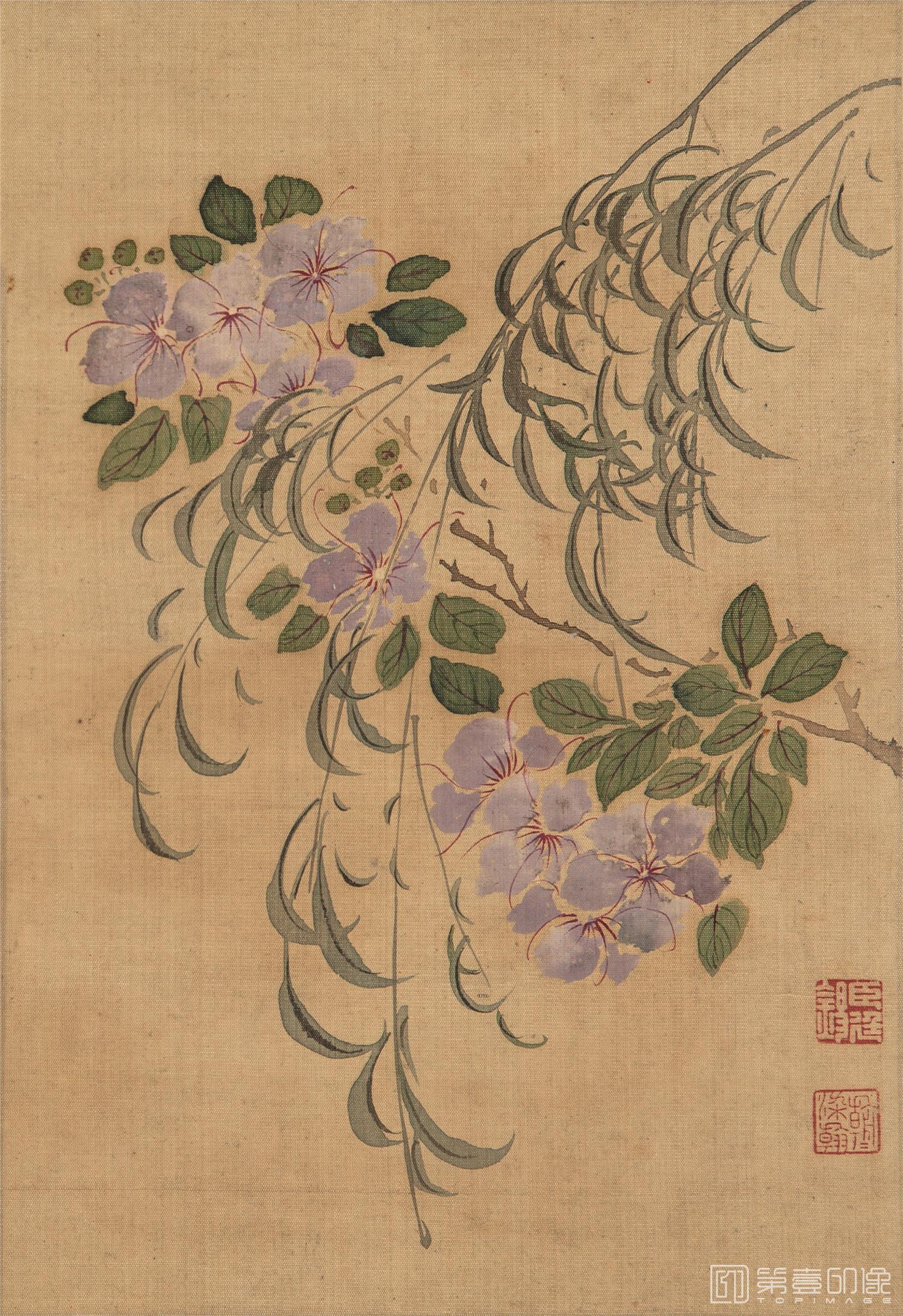 国画-花鸟册页-14