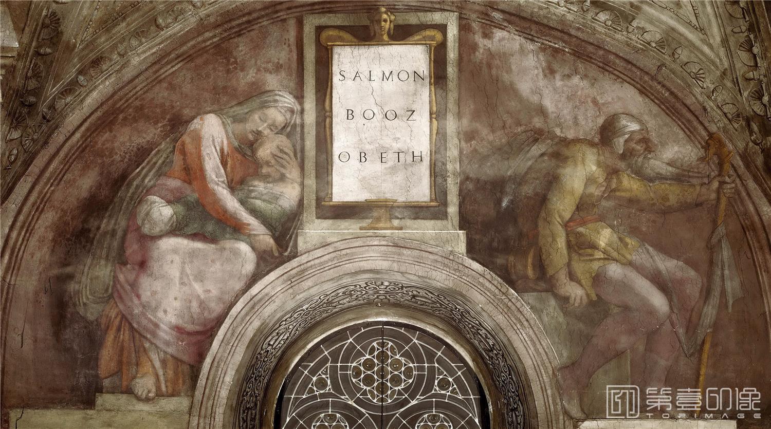 雕塑-米开朗基罗·博那罗蒂 Michelangelo di Lodovico Buonarroti Simoni作品图集-049