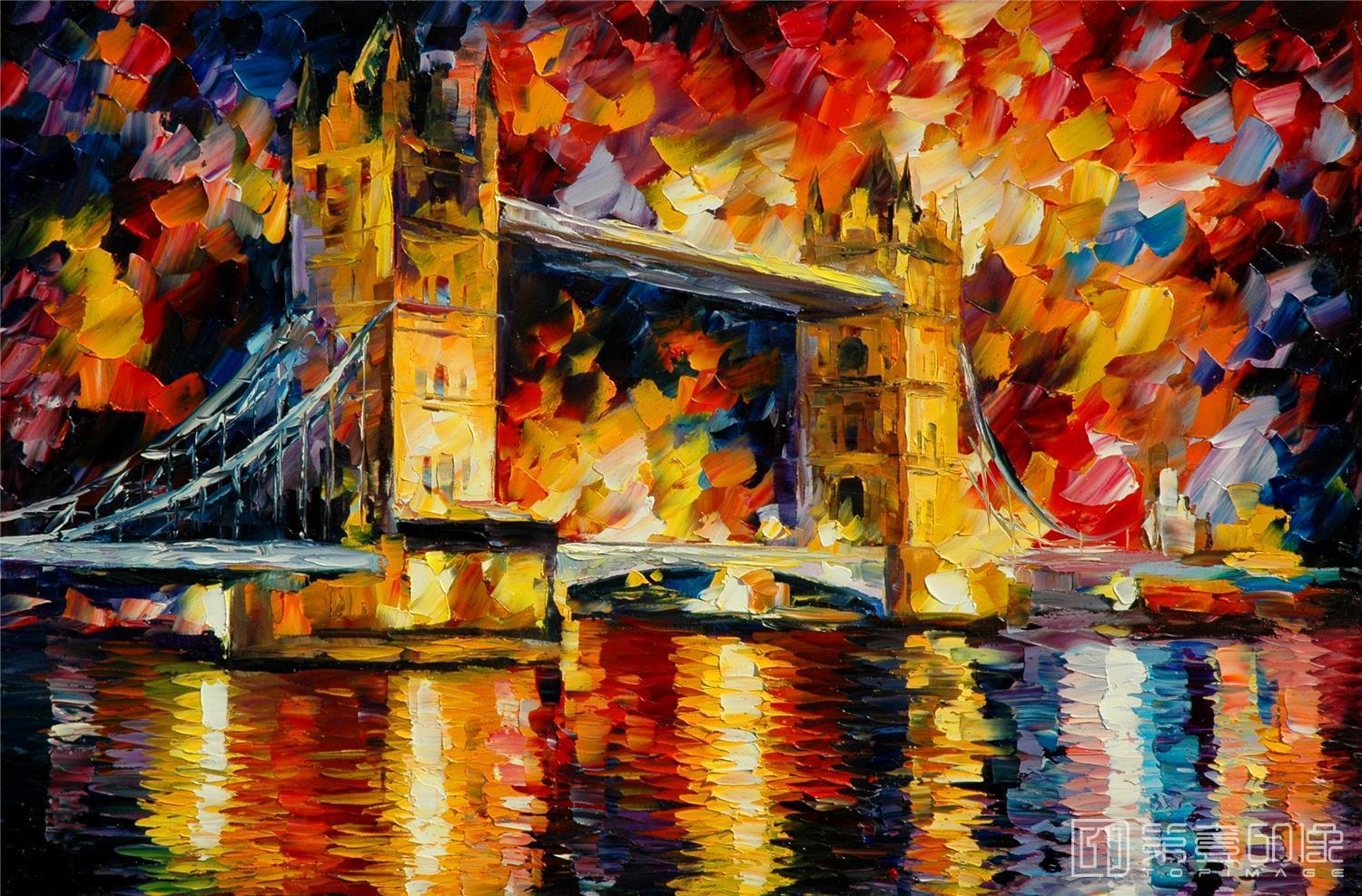 油画-李奥尼德·阿夫列莫夫 Leonid Afremov作品集-025