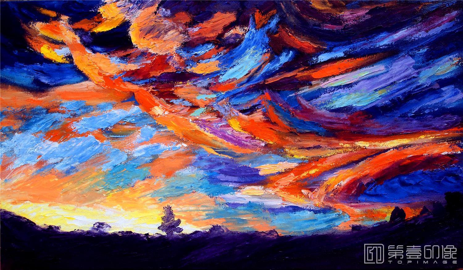 油画-李奥尼德·阿夫列莫夫 Leonid Afremov作品集-034