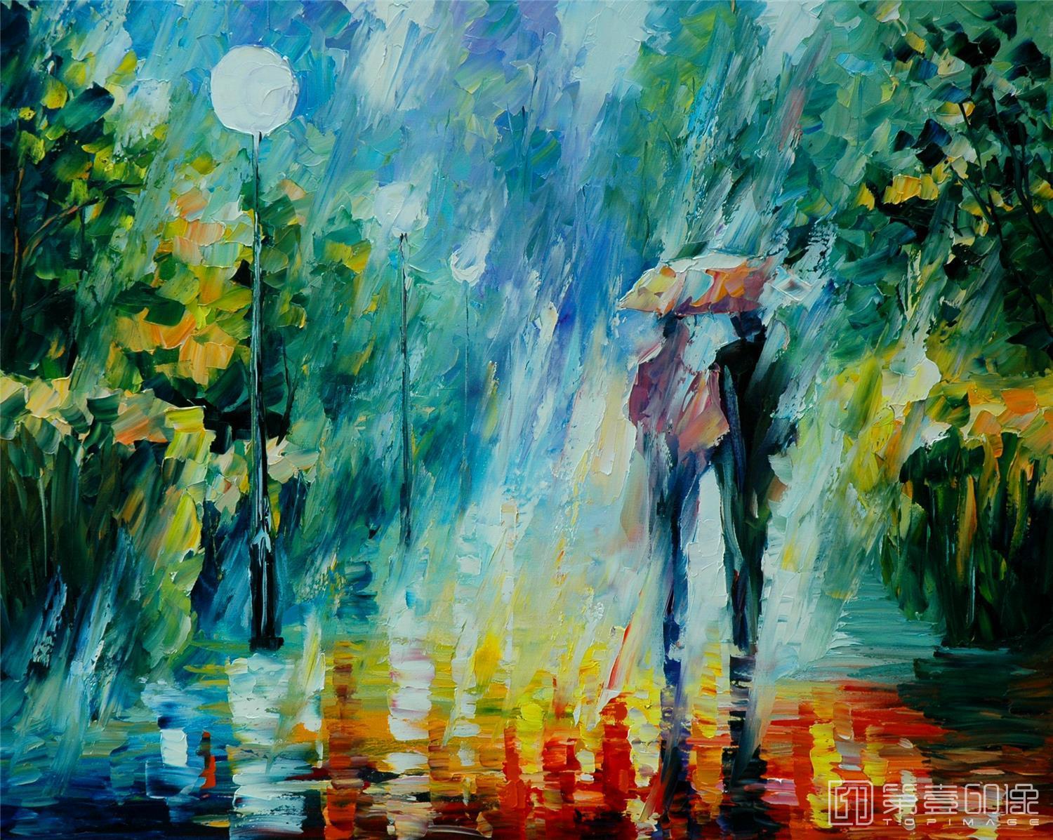 油画-李奥尼德·阿夫列莫夫 Leonid Afremov作品集-092
