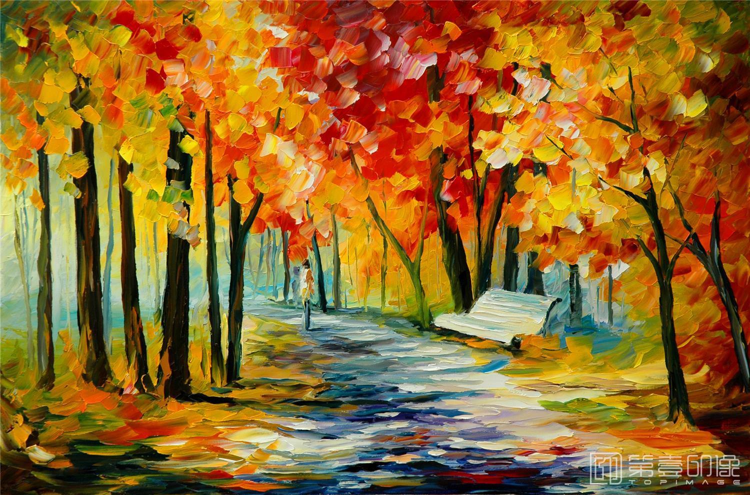 油画-李奥尼德·阿夫列莫夫 Leonid Afremov作品集-093
