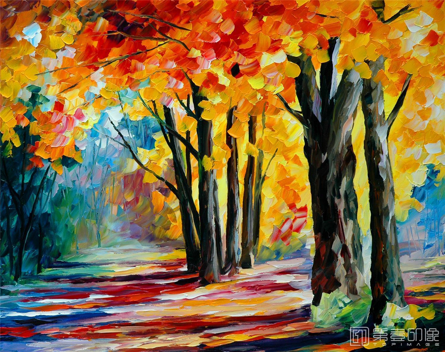 油画-李奥尼德·阿夫列莫夫 Leonid Afremov作品集-094