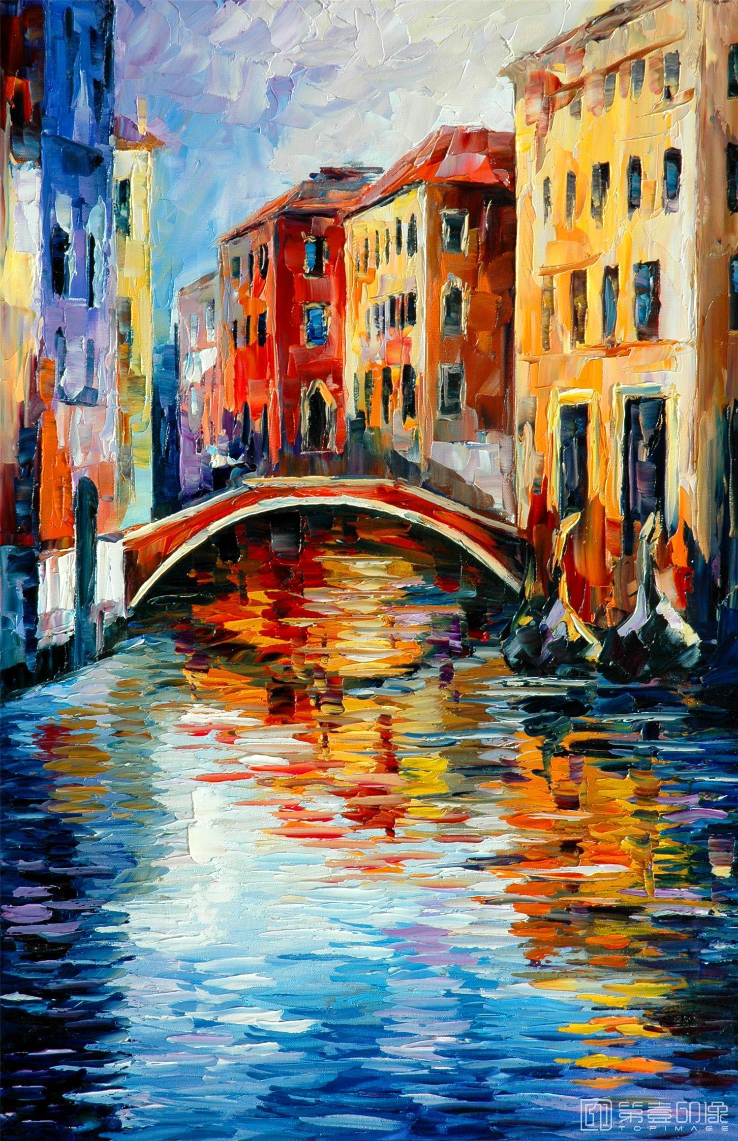 油画-李奥尼德·阿夫列莫夫 Leonid Afremov作品集-096