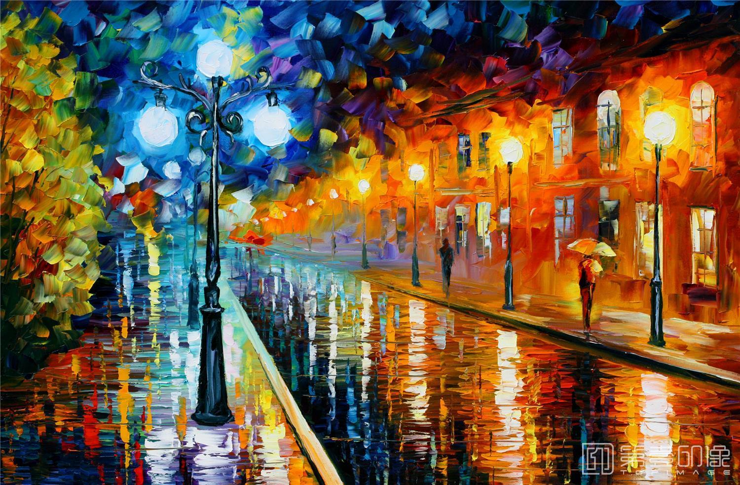 油画-李奥尼德·阿夫列莫夫 Leonid Afremov作品集-101