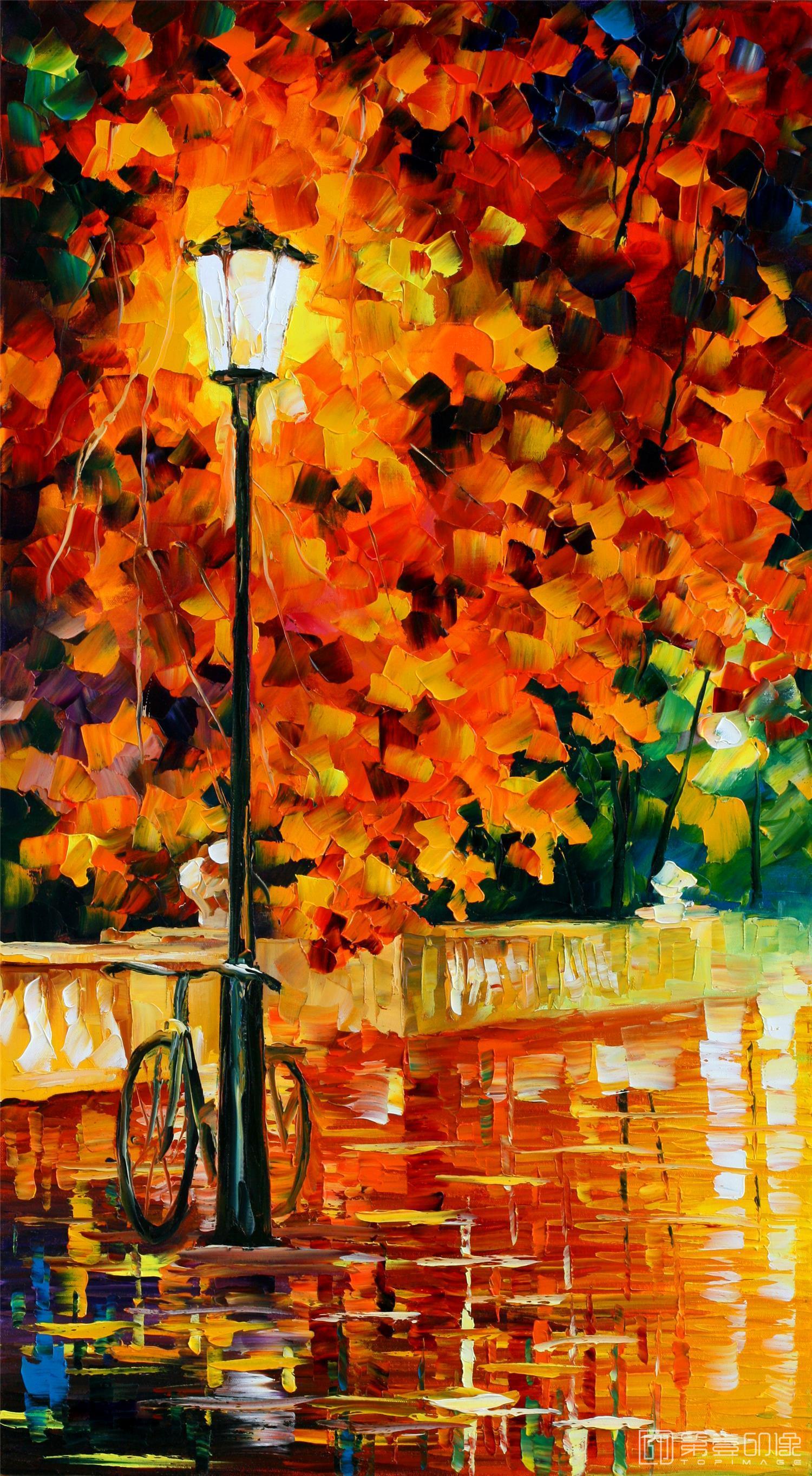 油画-李奥尼德·阿夫列莫夫 Leonid Afremov作品集-102
