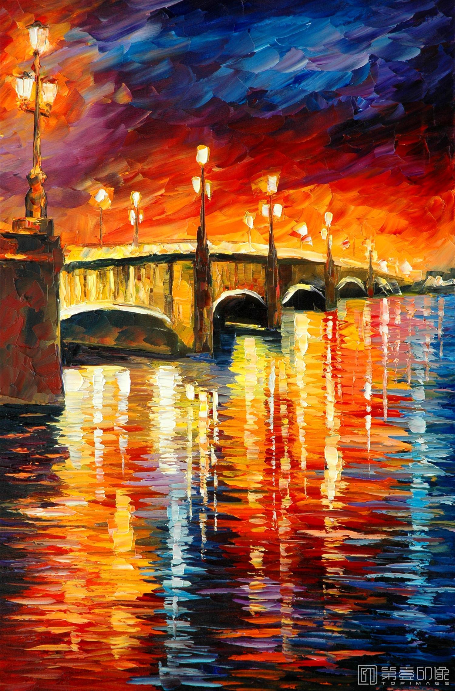 油画-李奥尼德·阿夫列莫夫 Leonid Afremov作品集-103