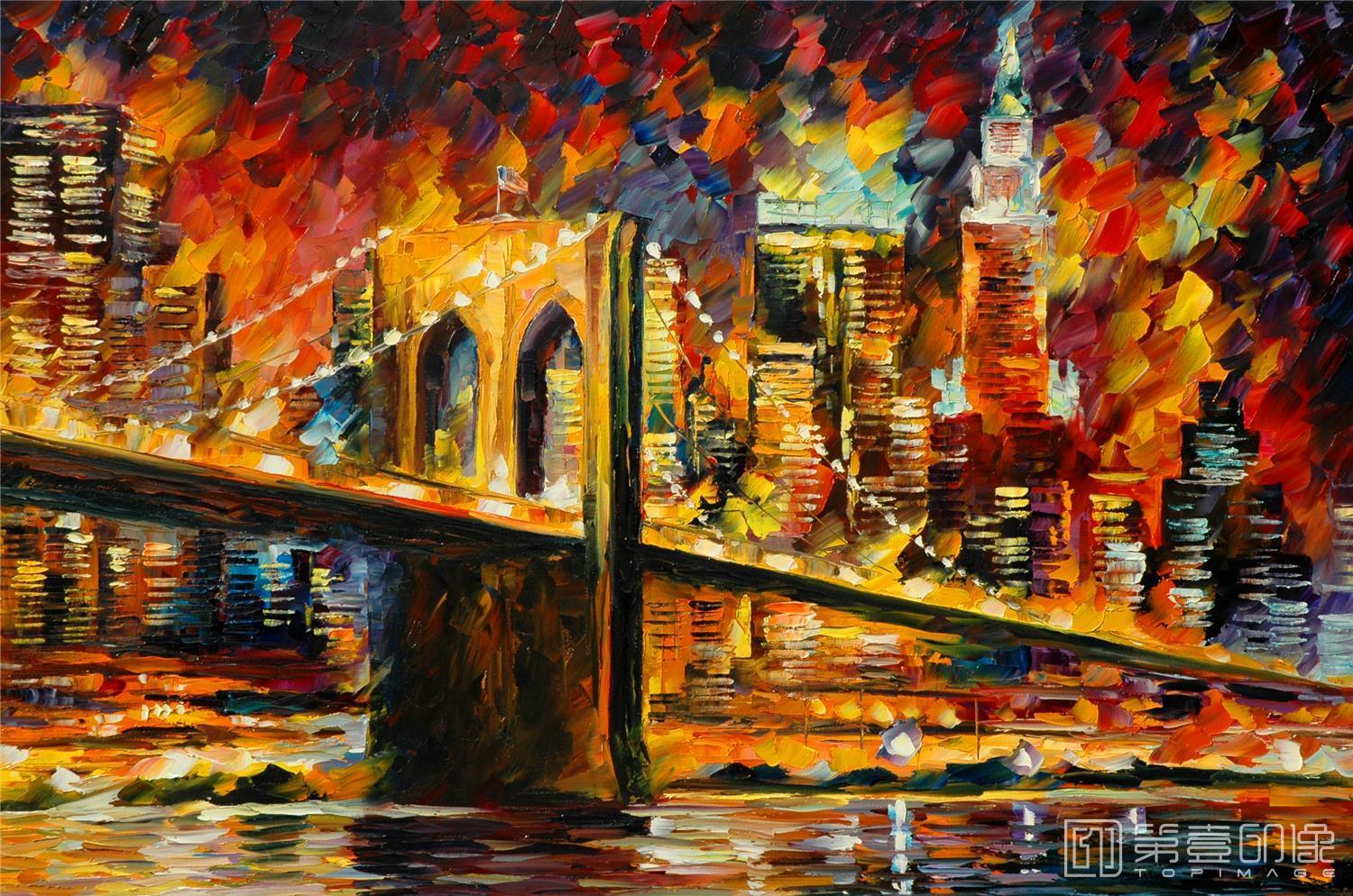 油画-李奥尼德·阿夫列莫夫 Leonid Afremov作品集-104