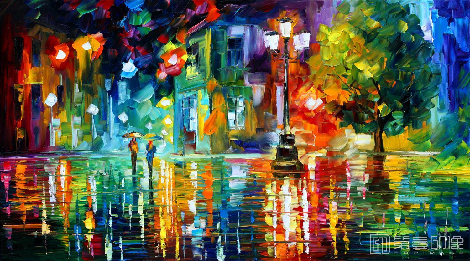 油画-李奥尼德·阿夫列莫夫 Leonid Afremov作品集-105